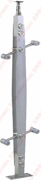 不锈钢立柱-1103(挂玻璃立柱)图片/图集/全图