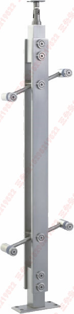 不锈钢立柱-1203(挂玻璃立柱)图片/图集/全图