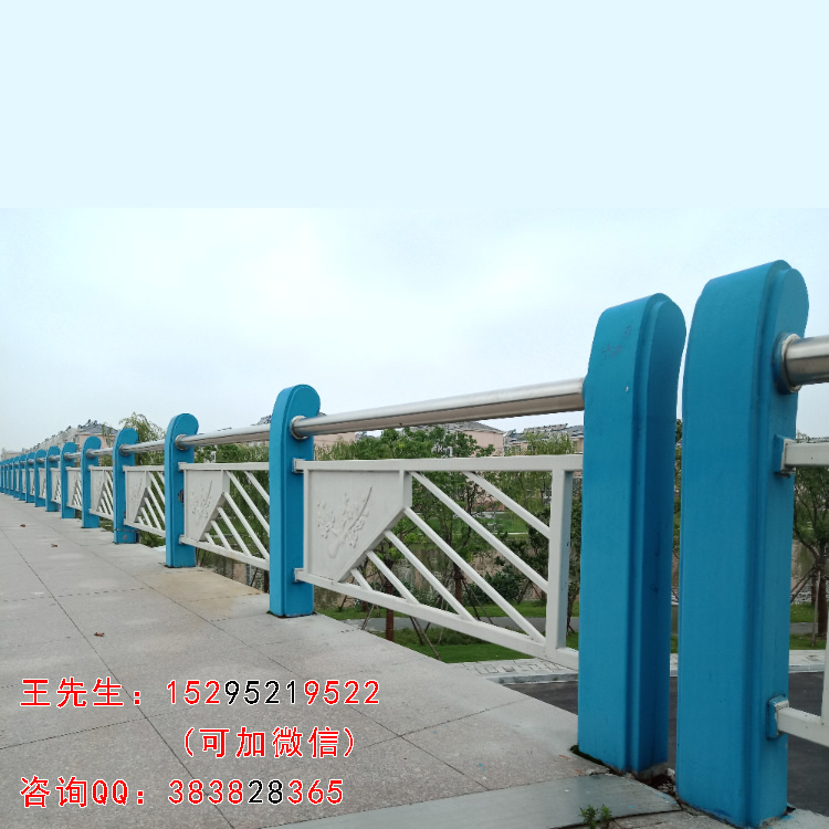 信步不锈钢桥梁立柱用于泰州梅兰桥梁栏杆图片/案例/展示